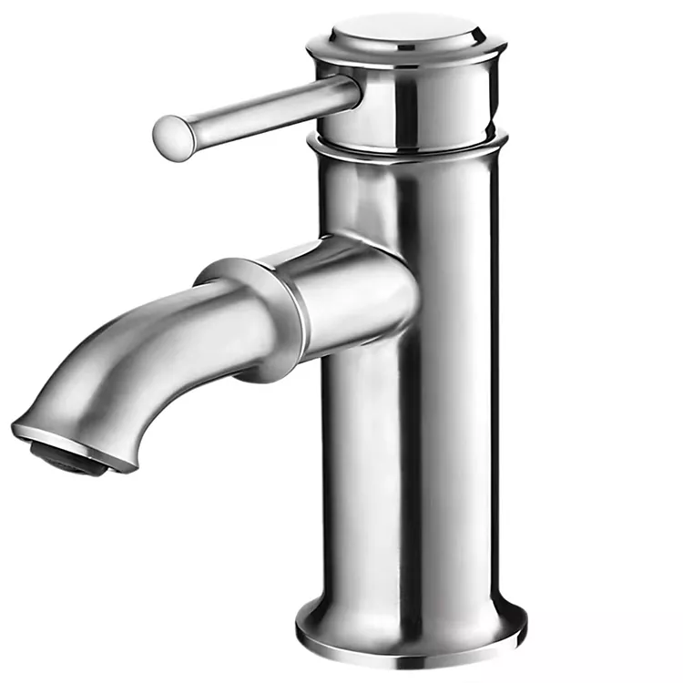 Bamboe-Joint Single-Hole Hot And Cold Basin Kraan