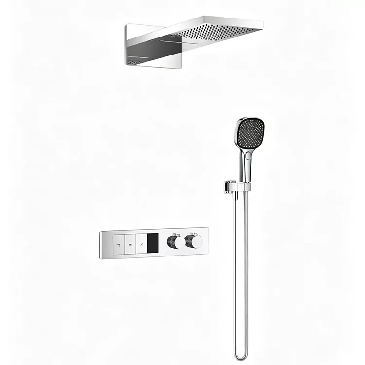 Ferburgen termostatyske overheaddouche en handdoucheset