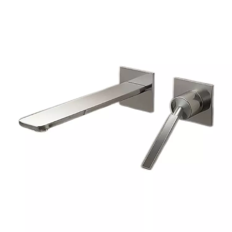 Ferburgen Wall-Mounted Bathroom Basin Hot En Kâlde kraan