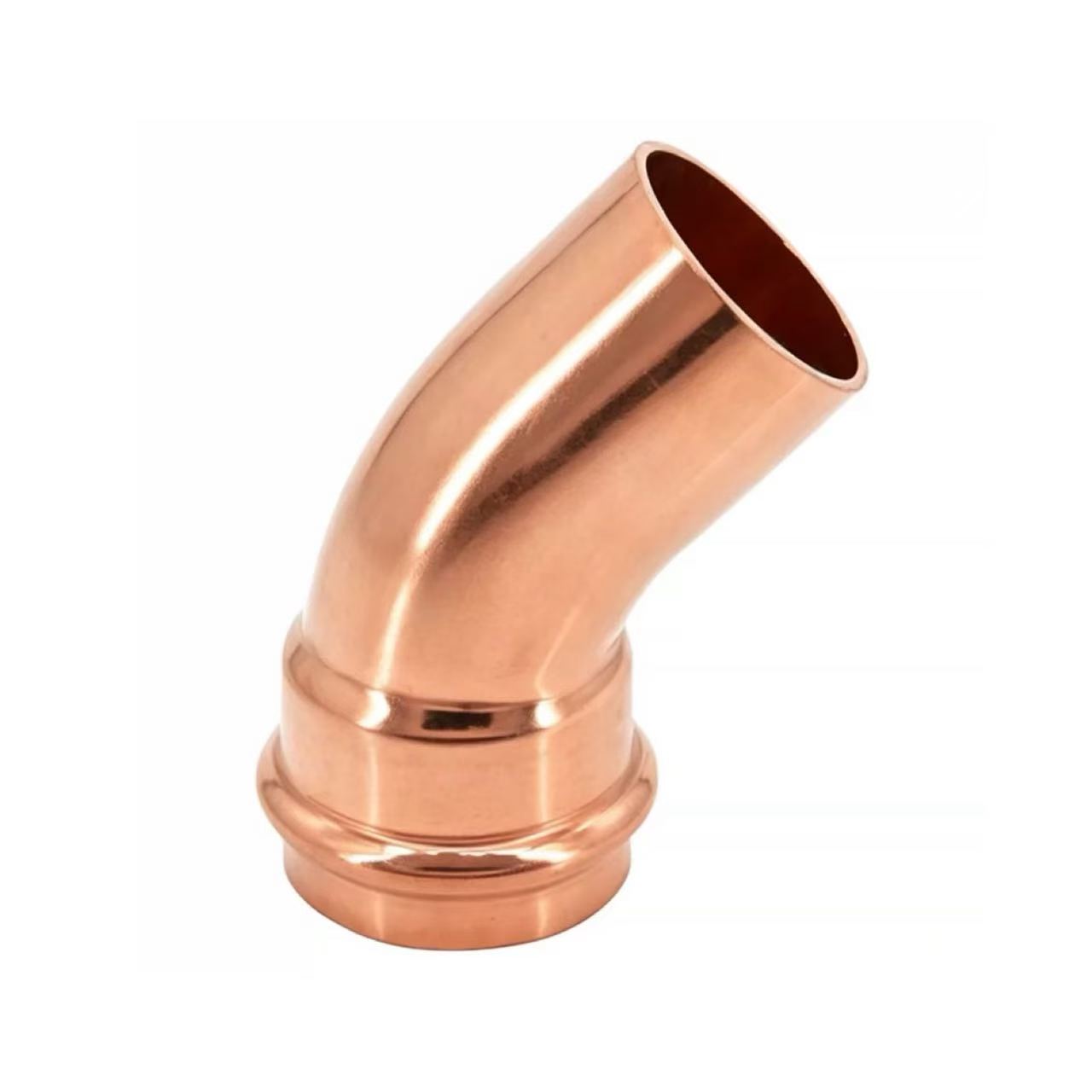 Double-Press Type B 45 Degree Elbow Fitting