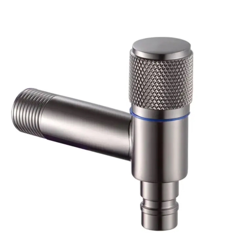 Útwreide Knurled Knob Waskmasine Water Stop Valve Útwreide Knurled Knob Waskmasine Water Stop Valve