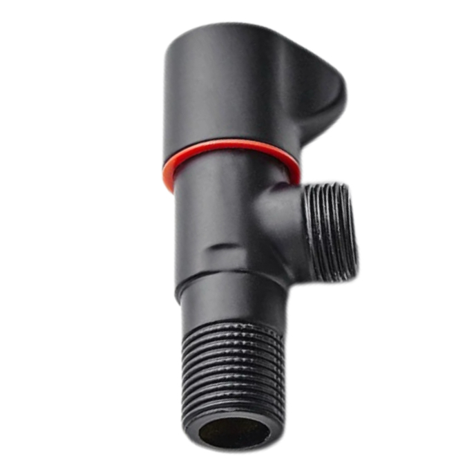 Gunmetal Grey Angle Valve Universele Hot En Cold Water Stop Valve Set