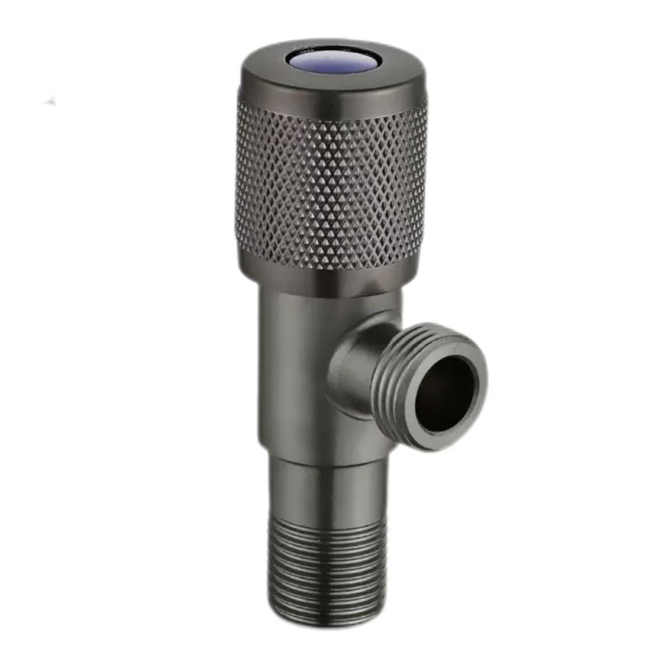 Gunmetal Knurled Handle Universele Hot En Kâld Water Inlet Valve Gunmetal Knurled Handle Universele Hot En Kâld Water Inlet Valve