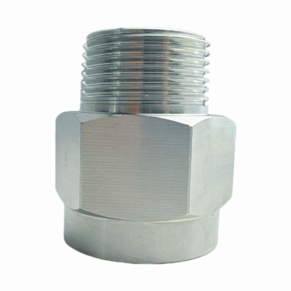 Hexagonal eksterne thread welding joint