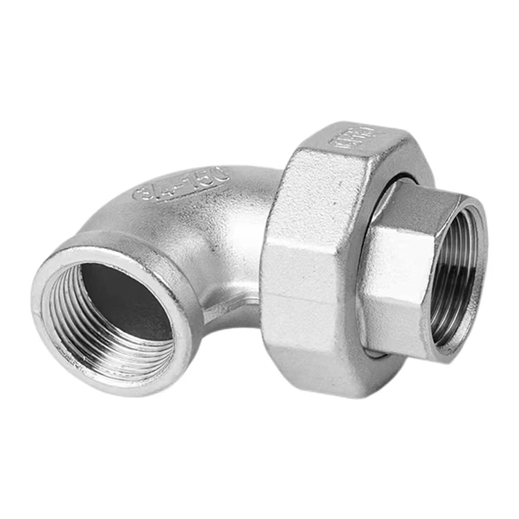 Hege temperatuer Rated Female Threaded Union Elbow