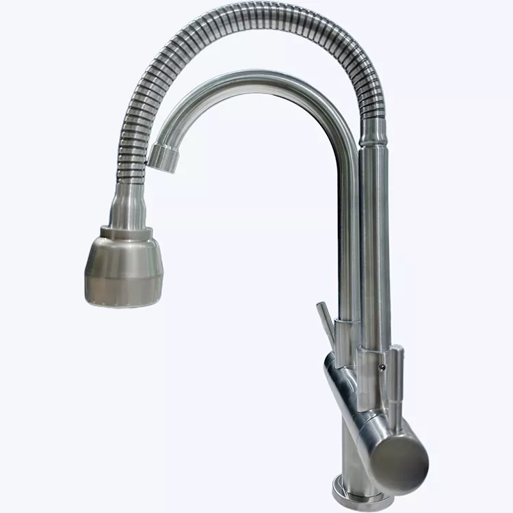 Kitchen Rotating Single-Kâld Dual-Pipe Double-Outlet kraan Kitchen Rotating Single-Kâld Dual-Pipe Double-Outlet kraan