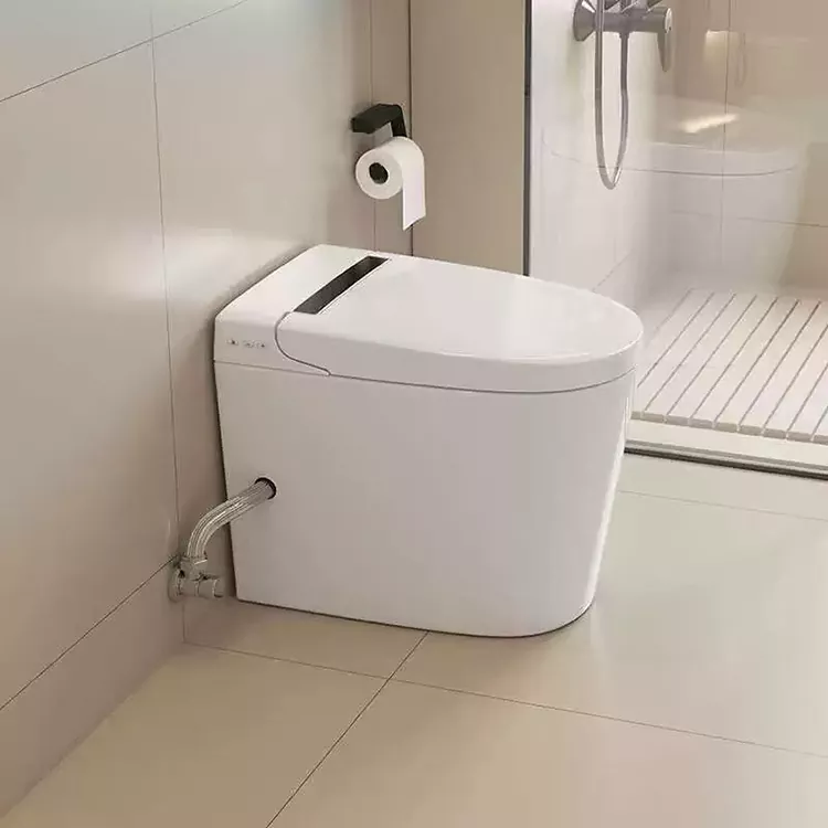 Moderne minimalistyske smart toilet