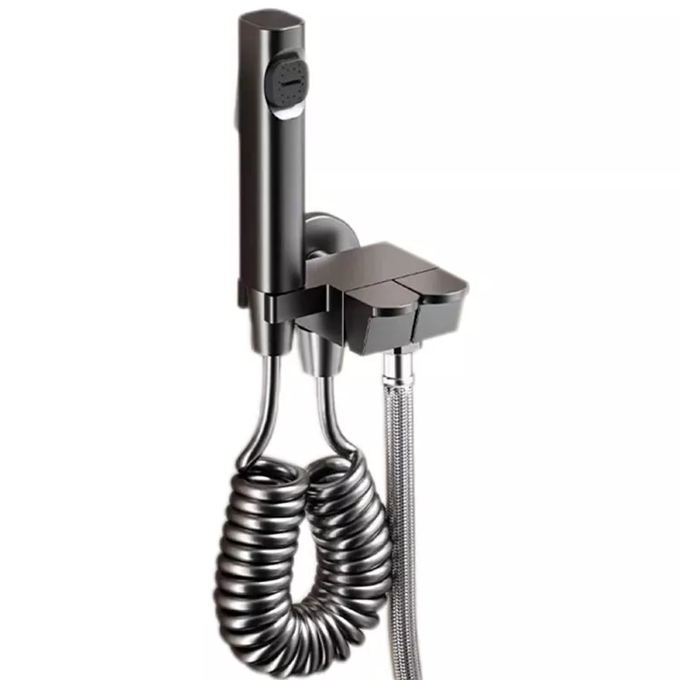 Piano-Styl Push-Button Toilet Bidet Sprayer Set
