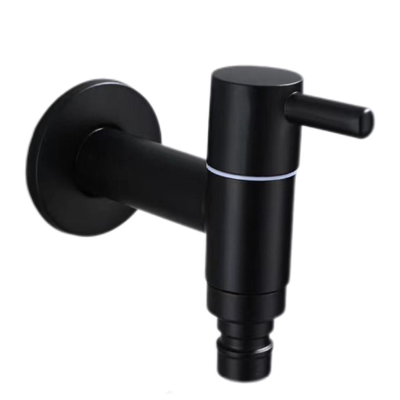 Pure Black Straight Handle Quick-Iepen Water Stop Valve Pure Black Straight Handle Quick-Iepen Water Stop Valve