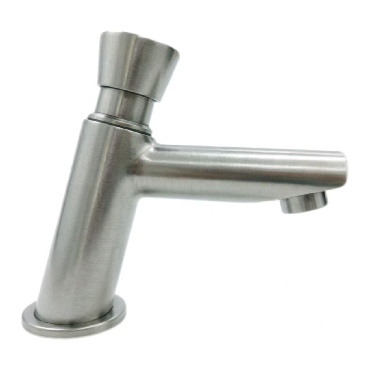 Push-Button Single-Kâld Basin kraan
