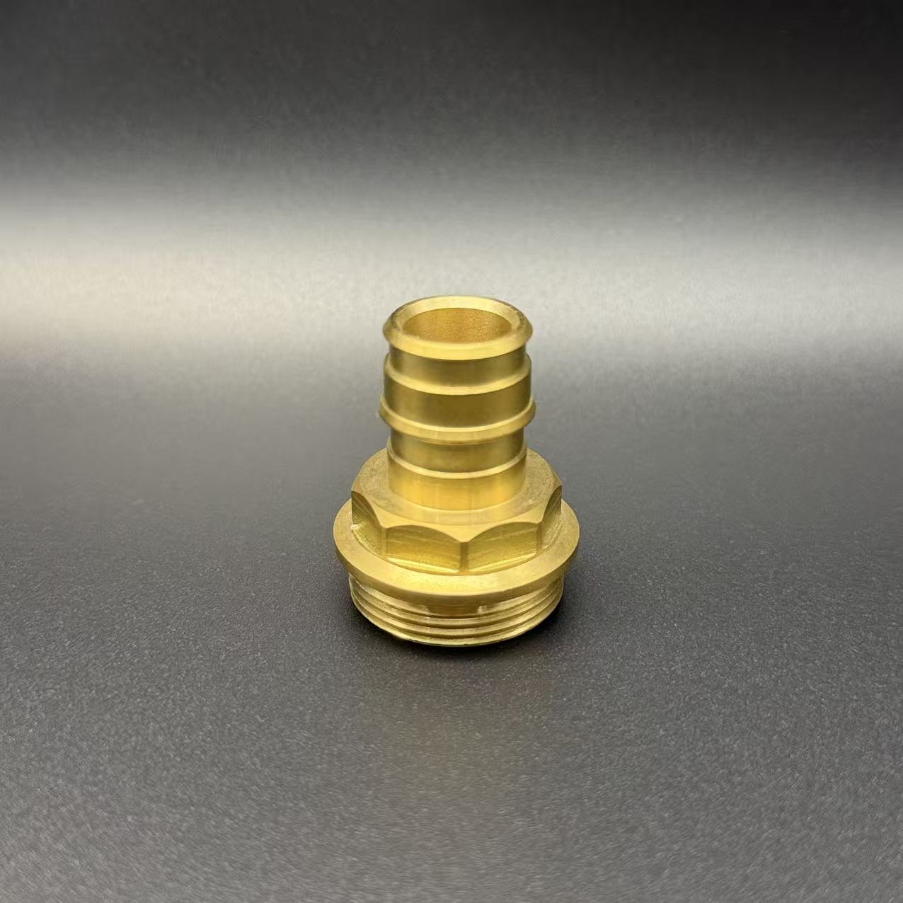 Quick-connect messing eksterne thread Connector