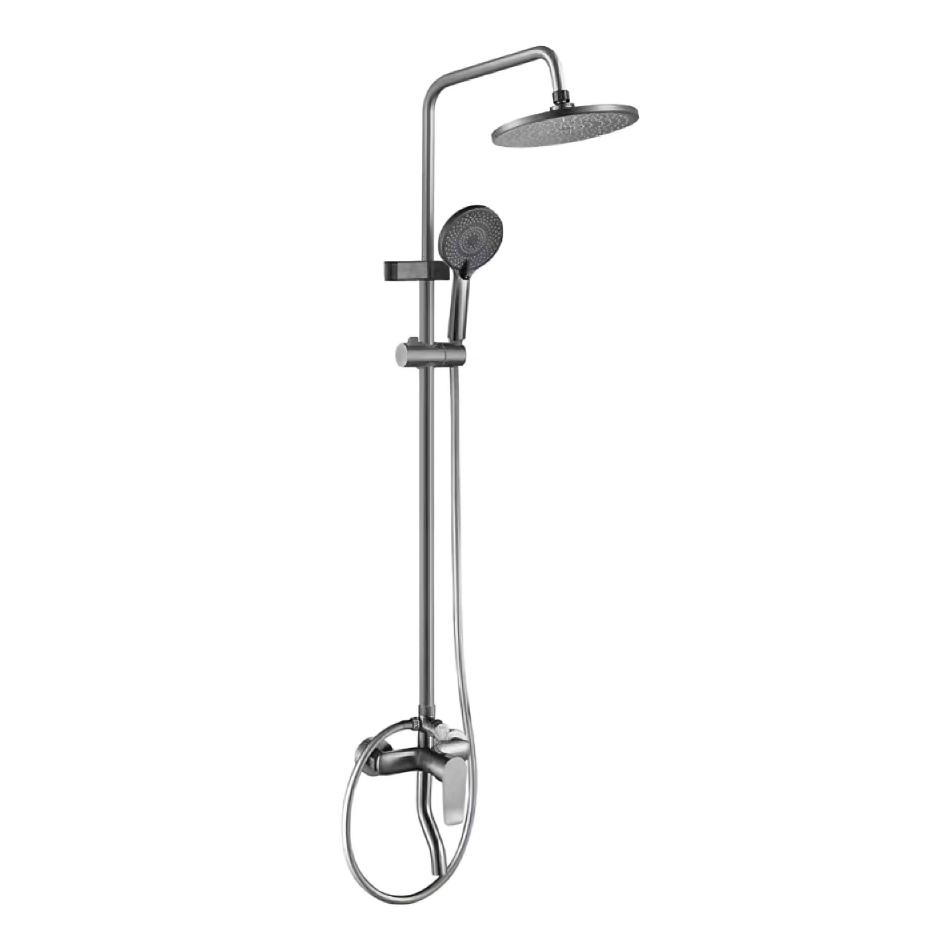 Round-Head Three-Function Hot En Cold Adjustable Shower Head