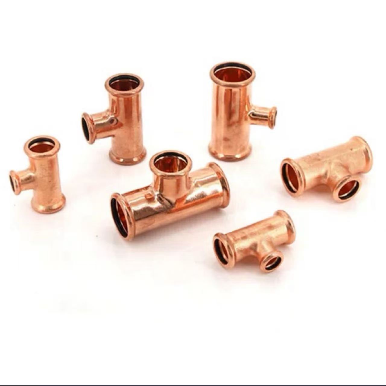 Single-Clamp Reducing Pipeline Tee