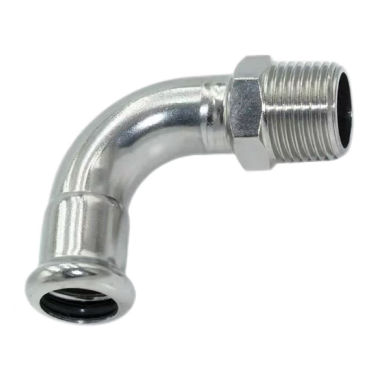 Single-press 90-graden Female Elbow