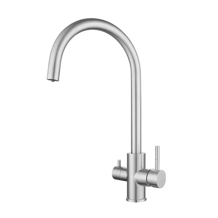 Swan Neck 3-in-1 Kitchen Hot and Cold kraan
