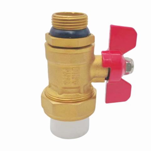 Fertikale PPR25 Ball Valve mei Male Thread