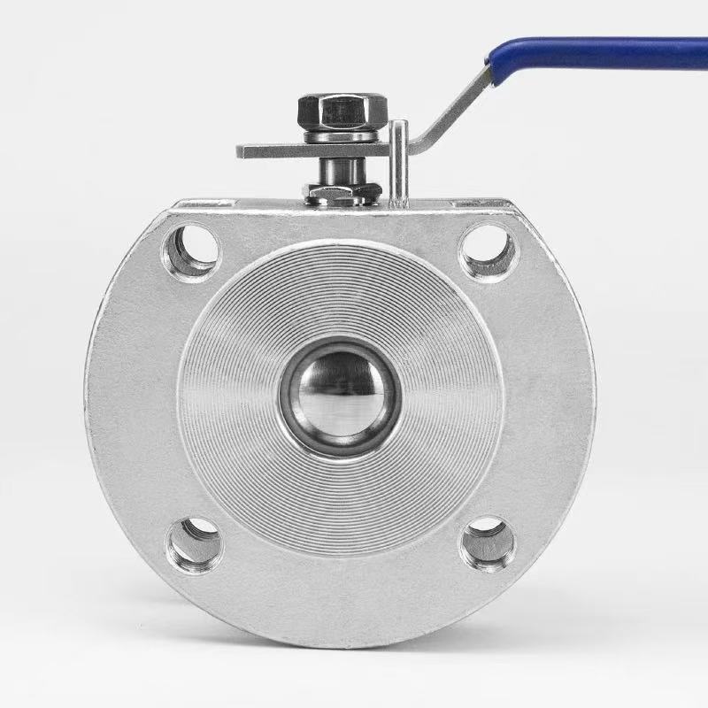 Wafer Type Ball Valve mei flange Ends
